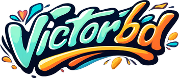 victorbd সবুজ লোগো